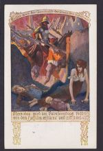 Flugpost Österreich mit traumhaften SST Feldkirch auf schöner Ansichtskarte Bund