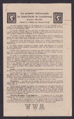 Flugpost air mail Luxemburg Ballon Philatelie Duche de L. Herzogtum