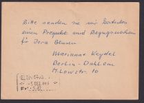 Berlin Ganzsache P 4 b Bauten Steglitz nach Witzenhausen