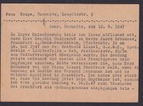 All. Besetzung EF 918 Postkarte Chemnitz Fuhrwesen Mäbeltransporte Gustav Dröge