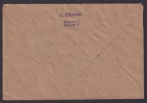 Illustre Zehnfachfrankatur All. Besetzung R Brief I+II Kontroll Tauben u.a.