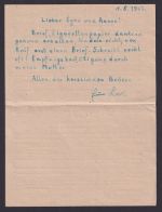 Kriegsgefangenenpost ab UDSSR Lager 7145/2 n. Nürnberg Bayern