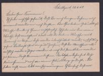 All. Besetzung Ganzsache Maschin St. Stuttgart Postsache Vergiß... Vaihingen