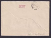 Zehnfachfrankatur All. Besetzung R Brief Fellbach n. Stuttgart mit illustrer MIF