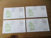 LUXEMBURG ATM Automatenmarken 34 Briefe auch FDC +34 lose Marken Festpreis 70,00