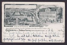 Höxter Vorläufer Ansichtskarte Restauration Hotel Dreilinden Pension Sommer -