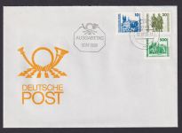 DDR 3344-3352 Bauwerke drei Luxus FDC Ausgabetag 02.07.1990 Berlin KatWert 30,00