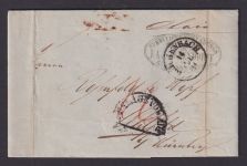 Altdeutschland Württemberg Reichenbach Nürnberg Vorphila div. Segmentstempel