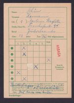 Berlin Ganzsache FP 5 b Funklotterie Berlin Hamburg 17.10.1957 KatWert 48,00