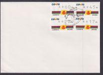 Spanien Expo 1992 3 FDC Sevilla Barcelona Granada