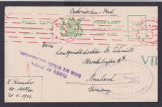 Kriegsgefangenen Interniertenpost Baviaansport Pretoria Südafrika NS-Zensur