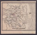 Altdeutschland Napoleon Preussen Schlachtplan Schlacht bei Waterloo 18.06.1815