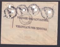 Italien Zensur Brief nach Dresden 23.6.1941