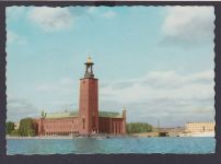 Stockholm Schweden Express Eilboten Ansichtskarte nach Hamburg