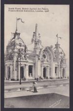 London England Ansichtskarte Dresden Franco Britische Großbritannien Ausstellung