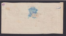 Colombia Kolumbien Südamerika Geldbrief - Versicherungsschein 50 Cetavos v. 1888