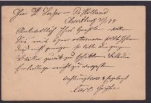 Deutsches Reich Ganzsache K1 Christburg