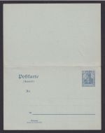 Deutsches Reich Blaubeuren Baden Württemberg Germania Ganzsache P 66
