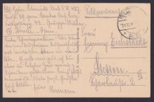Ansichtskarte Lettland Tuckum Kurland Große Straße mit Mühle Feldpost Stettin