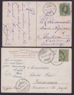 Luxemburg Ansichtskarten Ganzsachen Lot von 20 Stück oft frankiert 1900-1918