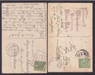 Luxemburg Ansichtskarten Ganzsachen Lot von 20 Stück oft frankiert 1900-1918