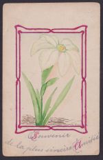 Luxemburg Künstler Ansichtskarte Jugendstil Kleinbettingen Walferdange handgemal