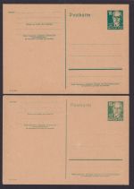 DDR inter. Sammlung von 16 meist Ganzsachen oft inter Sonderstempel