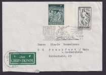Österreich Mondsee Tiefgraben Christkindl Brief Weihnachten Frankfurt Bogenecke