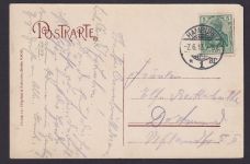 Ansichtskarte Deutsches Reich Hamburg Deutsche Eisenbahn Speisewagen Dortmund