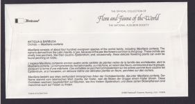 Antigua & Barbuda Kleine Antillen Flora Pflazen Orchideen schöner Künstler Brief