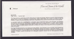 Malediven Südasien Fauna Tiger Porzellanschnecke schöner Künstler Brief