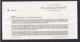 Belize Mittelamerika Fauna Vögel Tukane schöner Künstler Brief