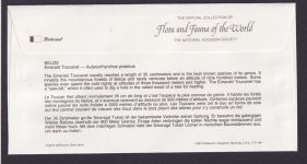 Belize Mittelamerika Fauna Vögel Smaragt Tukan schöner Künstler Brief