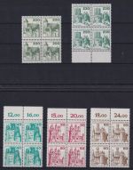 Berlin Burgen & Schlösser gutes Mehrfach Lot Paare + 5er Streifen etc. Luxus