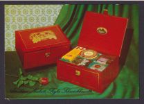 DDR Ansichtskarte Eilenburg Sachsen SST Sport DDR Meisterschaft Fallschirmspri.