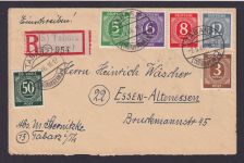 All. Besetzung R Brief Not R-Zettel Tabarz MIF Essen Altenesssen NRW