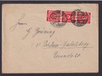 All. Besetzung Brief Wittenberge Brandenburg MEF 8 Pfg. Gemeinscahft Potsdam