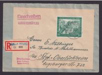 All. Besetzung R Brief Not R-Zettel Fellbach Württemberg Stuttgart Obertürkheim