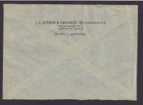 Zehnfachfrankatur All. Besetzung Brief Hannover Niedersachsen Sondermarke