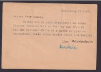 Zehnfachfrankatur All. Besetzung Karte Schwesing Husum Ostfriesland Schleswig