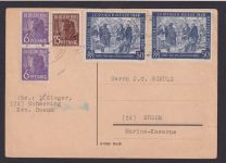 Zehnfachfrankatur All. Besetzung Karte Schwesing Husum Ostfriesland Schleswig