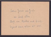 All. Besetzung Ganzsache Stephan UPU P 965 inter SST Dachau Gedächtniskundgebung