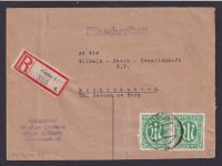 AM Post Bizone R Brief MEF Paar 31 Goslar Niedersachsen Antiquariat W.Gottow
