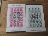 Togo Sammlung 1957-61 mit den hübschen Pfadfinder Ausgaben + Bogensatz Gagarin +