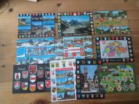 Nachlass Ansichtskarten Wappen Heraldik AK 60 Stück oft Deutschland Schweiz u.a.