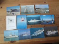Nachlass Ansichtskarten Schiffe Schifffahrt Marine schöne Sammlung von 57 Stück
