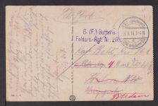 Ansichtskarte Dixmude La Beguinage Belgien 1916 Feldpost Potsdam