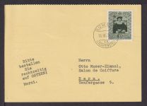Liechtenstein Auslands Postkarte EF 311 Gemälde Kunst Schaan Bern Schweiz