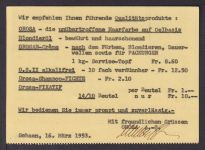 Liechtenstein Auslands Postkarte EF 311 Gemälde Kunst Schaan Bern Schweiz