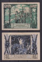 Geldschein Banknote Notgeld Frankenhausen Kyffhäuser Geld 6 Scheine gute Erhtg.